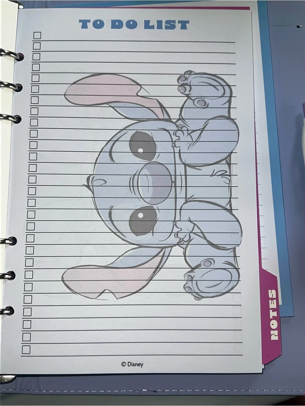 Brand New! Disney Stitch Journal / Planner Featuring Angel - 96 Pages - NEW
